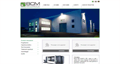 Desktop Screenshot of bcm-meccanica.com